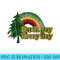 Earth Day Every Day Cool Vintage Rainbow Earth Day - Printable PNG Graphics - Spice Up Your Sublimation Projects
