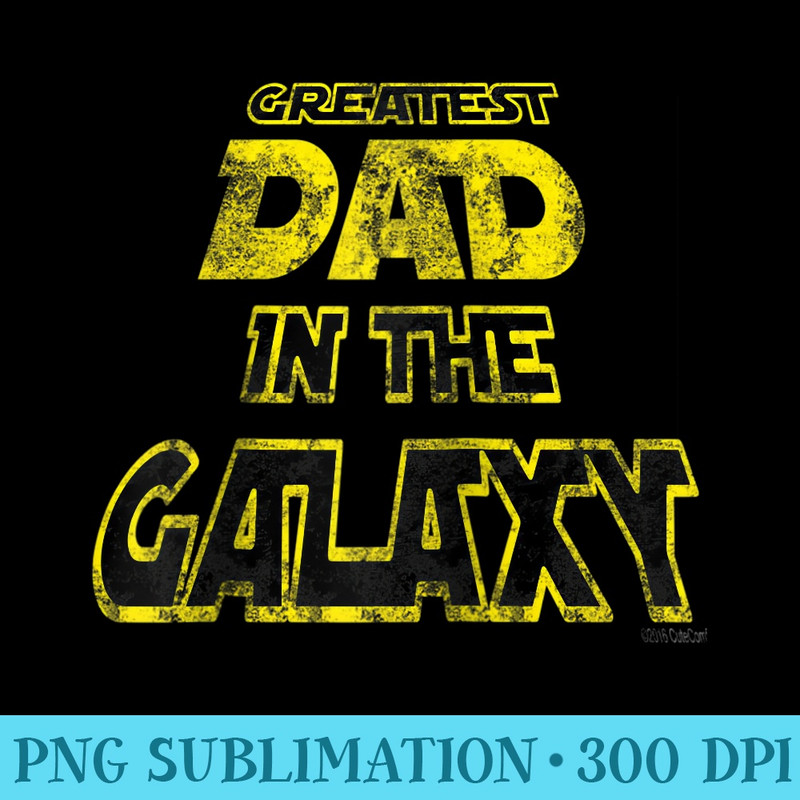 Mens Greatest Dad in the Galaxy Outer Space Geek Fathers Day Raglan Baseball - Transparent PNG download - Eco Friendly And Sustainable Digital Products
