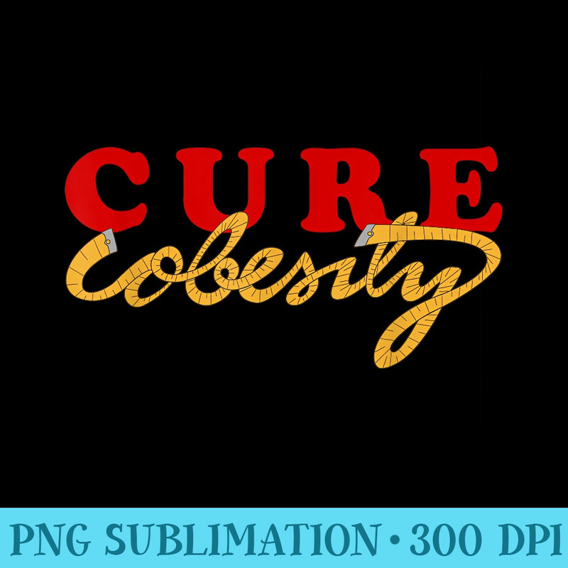 Cure Obesity Awareness - PNG Graphics Download - Easy-To-Print And User-Friendly Designs