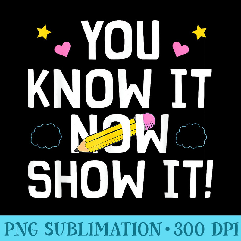 Cool Teacher Testing For Men Test Day Math Science - Transparent PNG Download - Unleash Your Inner Rebellion