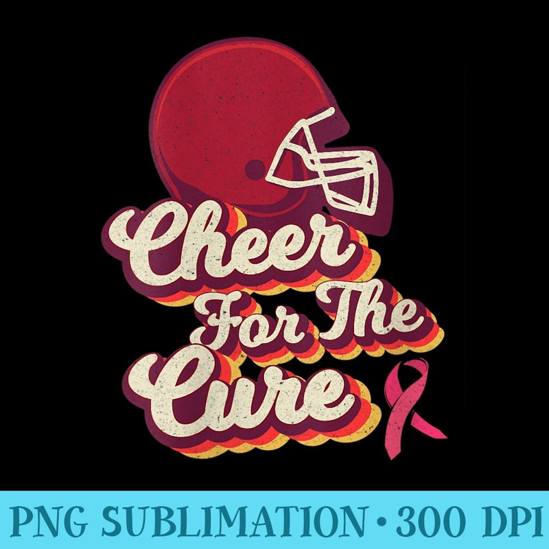s Cheer For A Cure Breast Cancer Awareness Pink Ribbon Helmet - PNG Download High Quality - Add a Festive Touch to Every Day