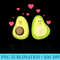Avocado You Complete Me - Printable PNG Graphics - Instantly Transform Your Sublimation Projects