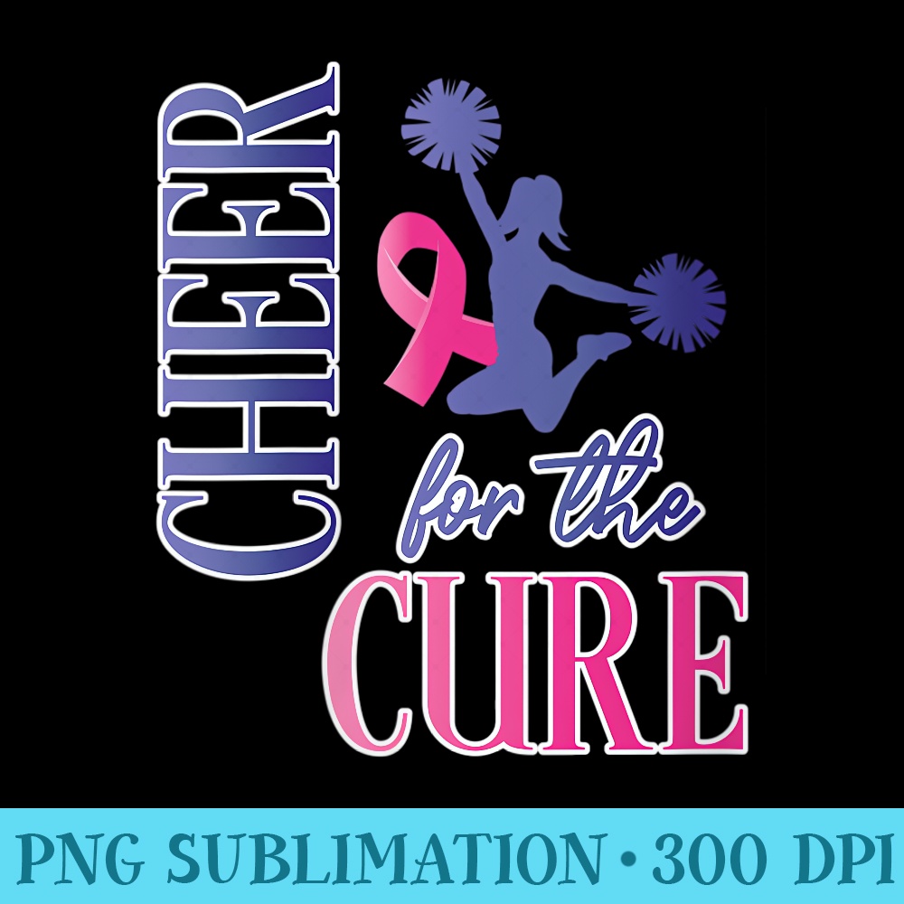 s Cute Cheer for the Cure Breast Cancer Aware - PNG Download Database - Unleash Your Creativity