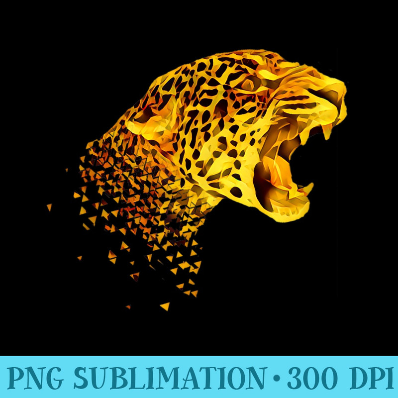Jaguars Gold Mascot Design Jaguar Animal - Sublimation PNG download - Lifetime Access To Purchased Files