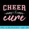 s Cheer for the Cure Cheerleader Breast Cancer Awareness - Download PNG Pictures - Defying the Norms