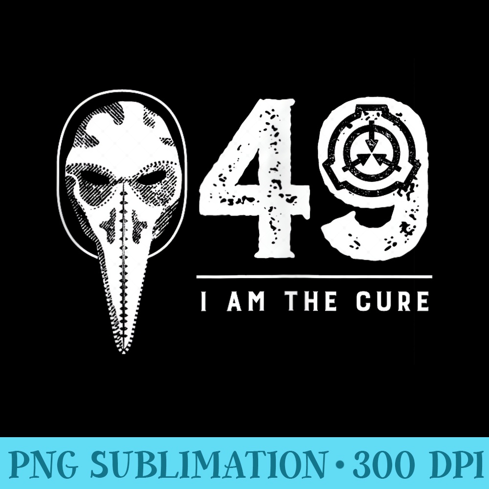 SCP049 Plague Doctor SCP Foundation I Am The Cu - Download PNG Files - Lifetime Access To Purchased Files