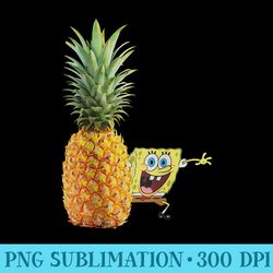 pineapple and spongebob squarepants - png templates download