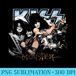 kiss 2012 monster tour - high resolution shirt png