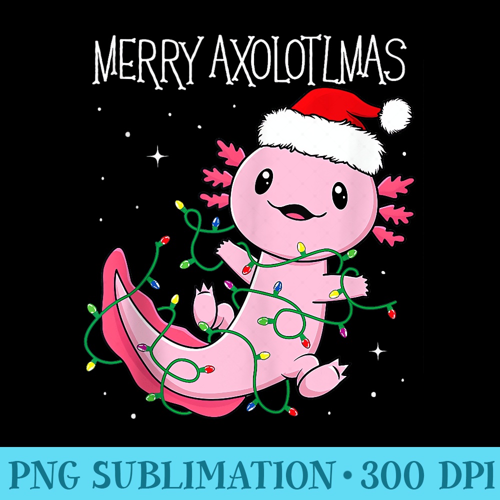 Axolotl Questions Kawaii Anime Retro Cute Girls - Sublimation graphics PNG - Defying the Norms