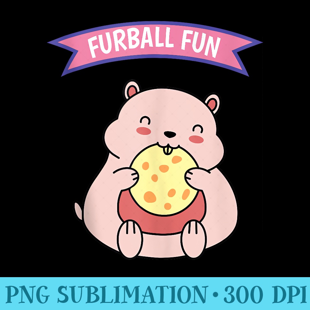 Hamster Lover Cute Funny Small Kawaii Animal Pet Rodent Chic - PNG Download Clipart - Instantly Transform Your Sublimation Projects