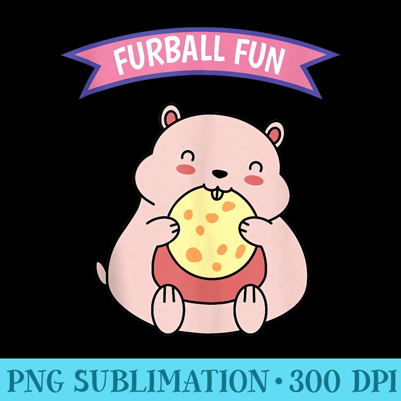 Hamster Lover Cute Funny Small Kawaii Animal Pet Rodent Chic - PNG Download Clipart - Instantly Transform Your Sublimation Projects