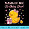 Mama of the Birthday Duck Christmas Anime Party Outfit - PNG Picture Download - Spice Up Your Sublimation Projects