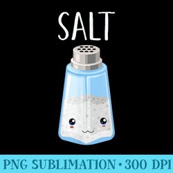 kawaii salt pepper funny matching halloween s - png design downloads