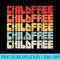 Retro Voluntary Childlessness Childfree T - Ready To Print PNG Designs - Capture Imagination with Every Detail