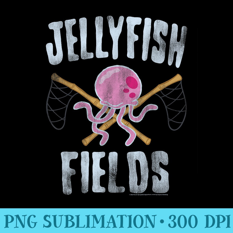 SpongeBob SquarePants Jellyfish Fields - PNG Graphics Download - Transform Your Sublimation Creations