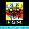Flying Spaghetti Monster FSM Church For Pastafarians - PNG Download Library - Instantly Transform Your Sublimation Projects