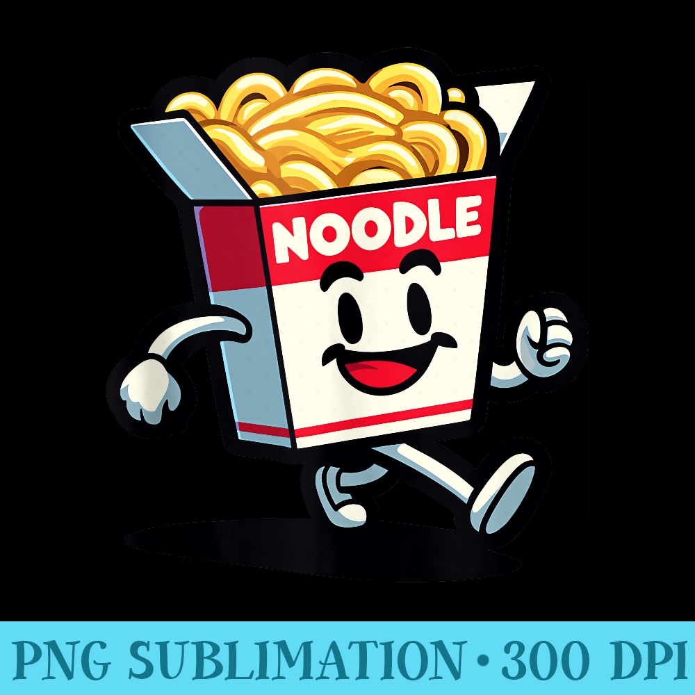 cute noodle box foodie ramen kawaii noodles kids - Sublimation artwork PNG download - Unlock Vibrant Sublimation Designs