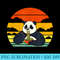 Ramen Panda Eating Noodles Funny Cute Anime Noodle Lover - PNG Download - High Resolution And Print-Ready Designs