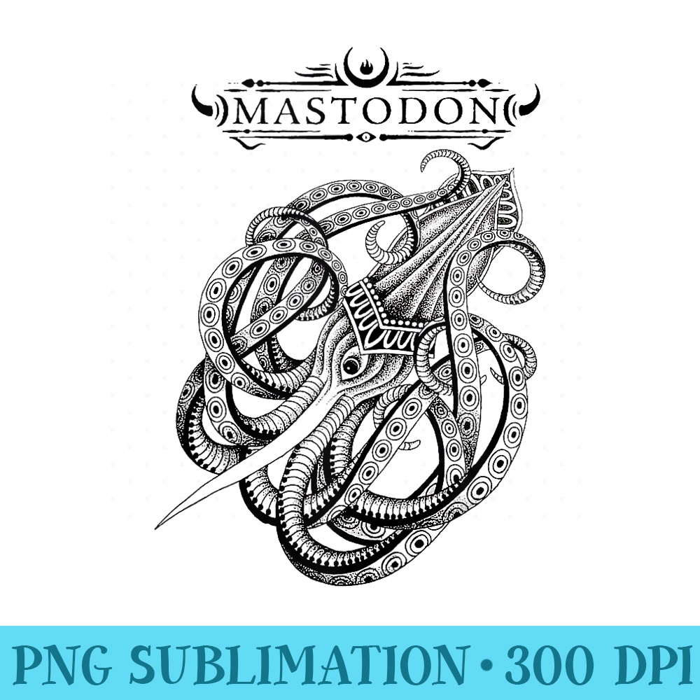 Mastodon u2013 Kraken - PNG Image Library Download - Unleash Your Inner Rebellion