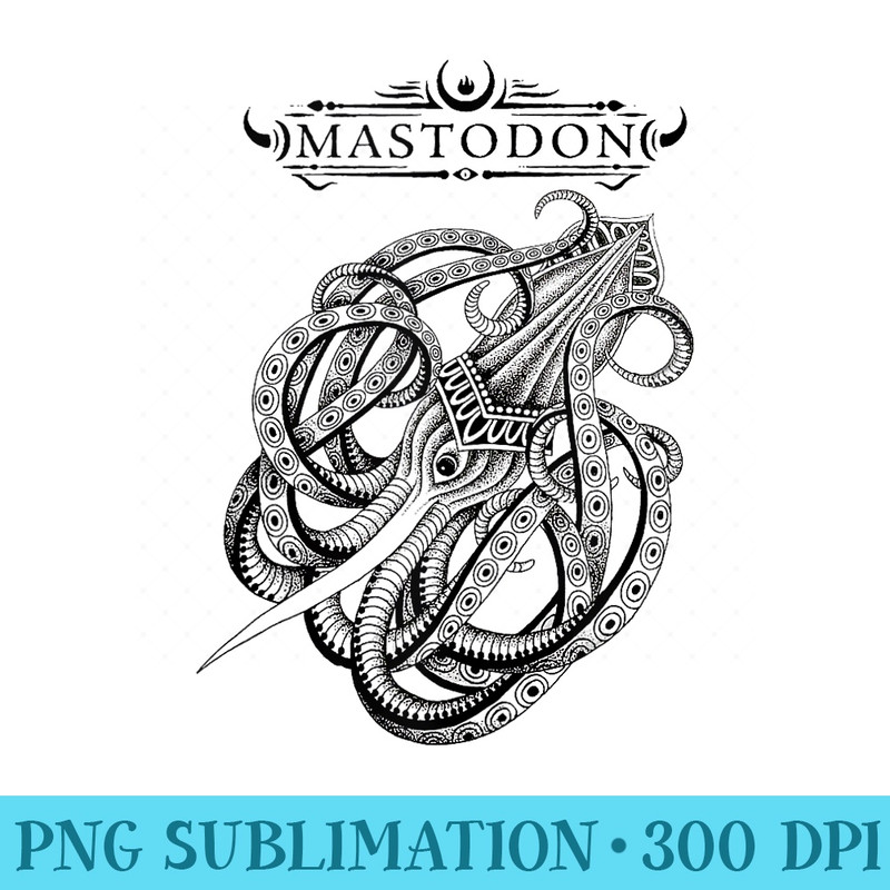 Mastodon u2013 Kraken - PNG Image Library Download - Unleash Your Inner Rebellion