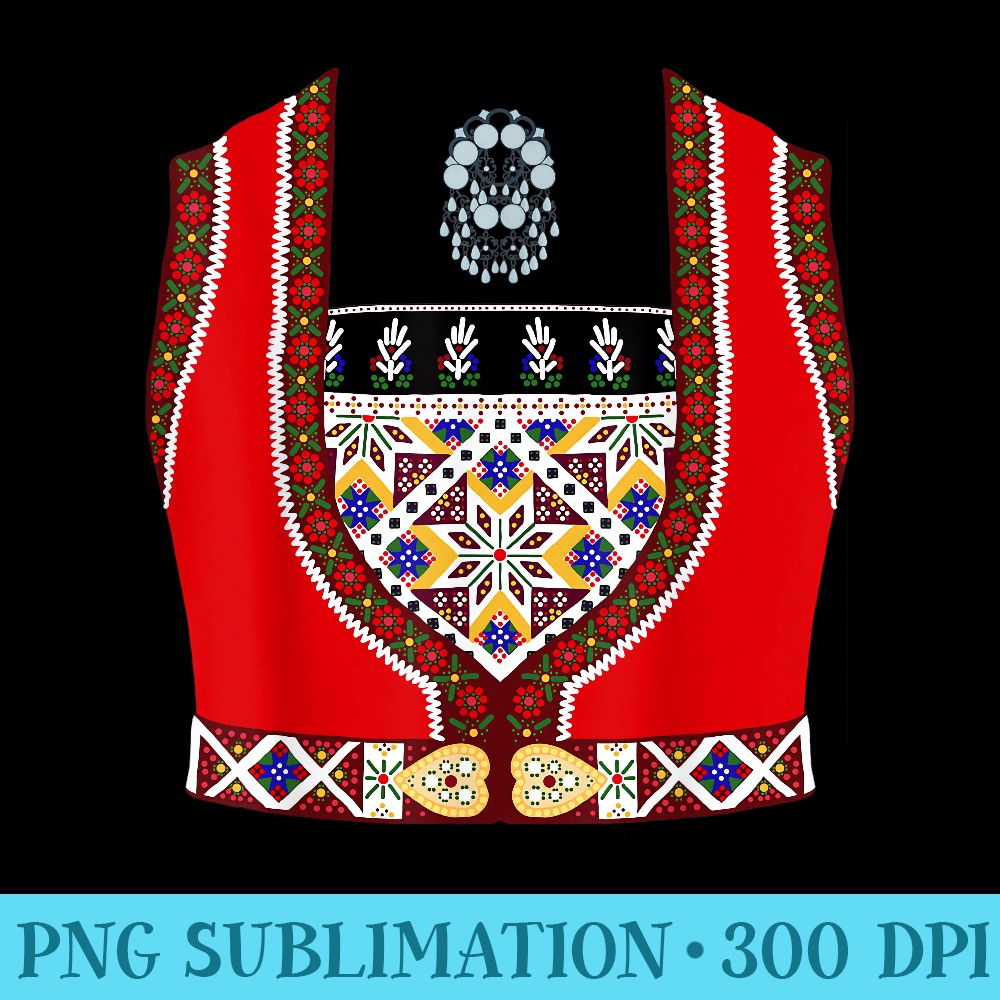 Norwegian Norway Bunad Jewelry - Unique Sublimation patterns - Unlock Vibrant Sublimation Designs
