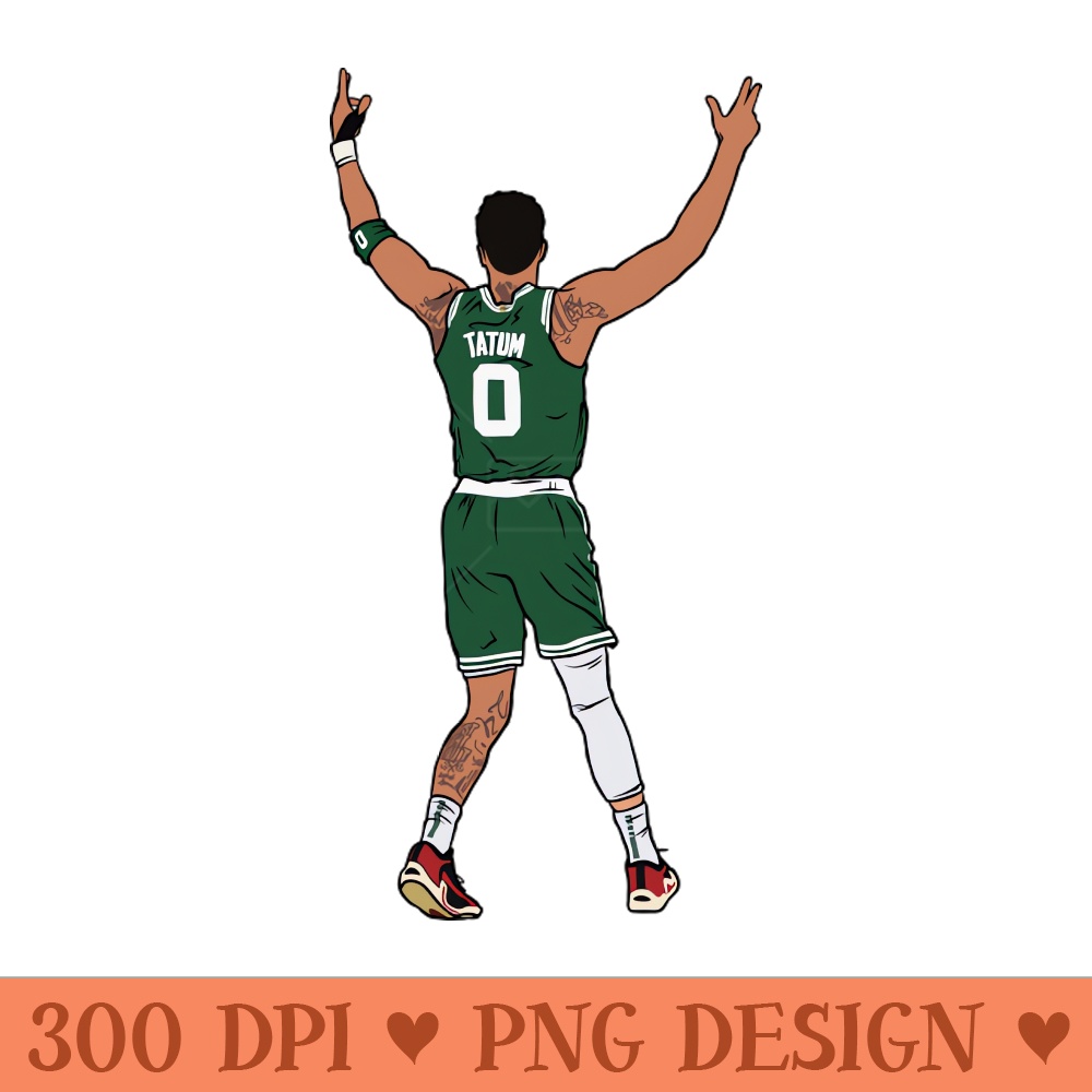 Jayson Tatum Embrace The Crowd - Download High Resolution PNG - Easy-To-Print And User-Friendly Designs