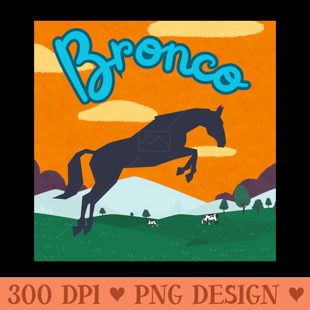 Bronco - Sublimation patterns PNG - Enhance Your Apparel with Stunning Detail