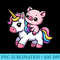Mini Pig Unicorn Pet Funny Mythological - Sublimation clipart PNG - Spice Up Your Sublimation Projects