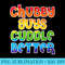 Chubby Guys Cuddle Better  Gay Subculture Bear Flag - PNG Graphics Download - Premium Quality PNG Artwork