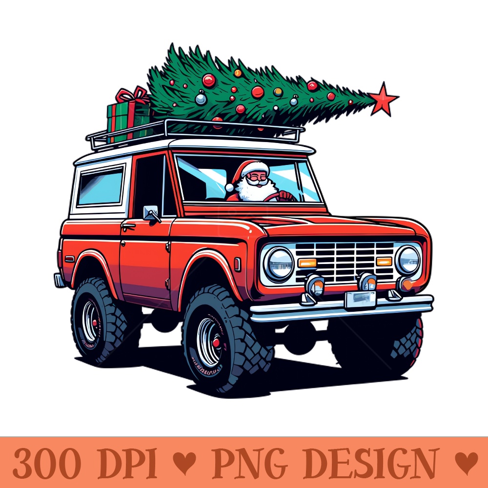 Bronco Sleigher - PNG Download Clipart - Unique And Exclusive Designs