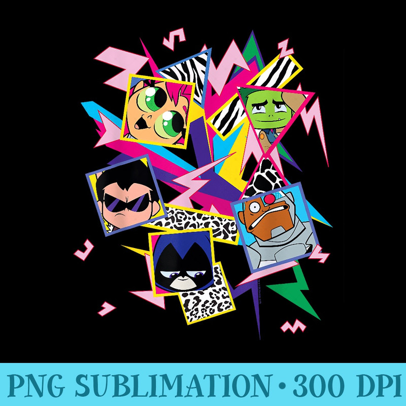 n Titans Go Saved by the Titans - Printable PNG Images - Bold & Eye-catching