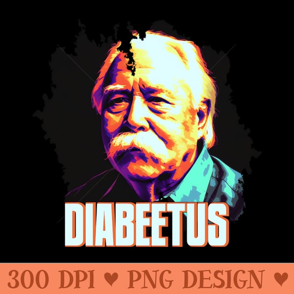 diabeetus - Blank Shirt Template PNG | Inspire Uplift