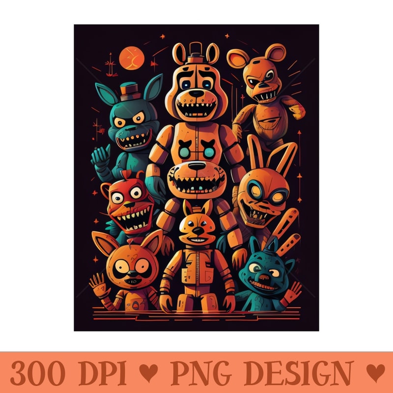 five nights at freddys - Shirt Clipart Free PNG - Unique And Exclusive Designs
