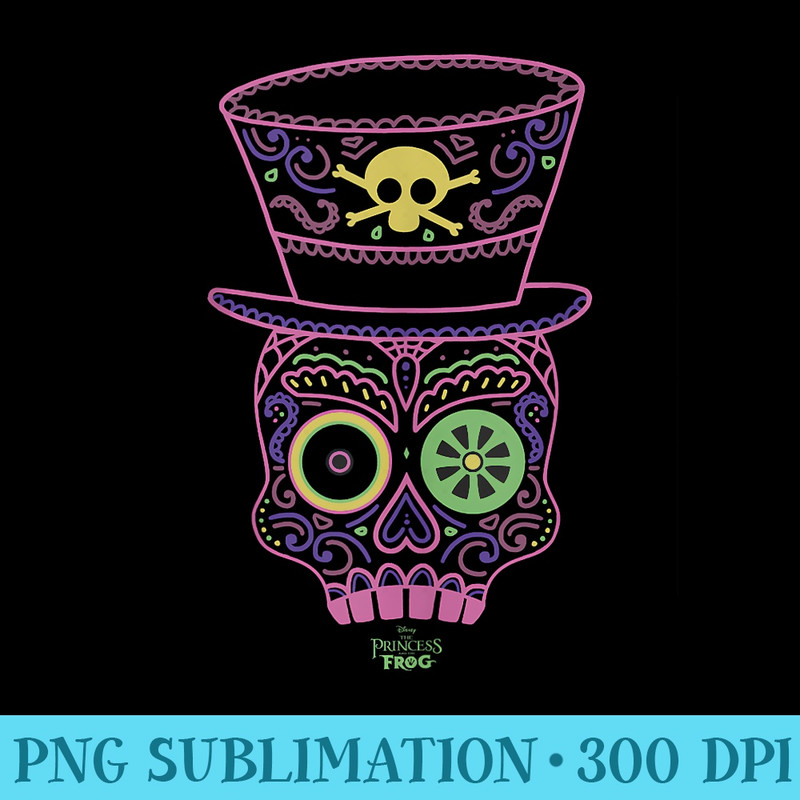 Disney Princess And The Frog Dr. Facilier Line Art Mask - PNG Transparent Background Download - Premium Quality PNG Artwork