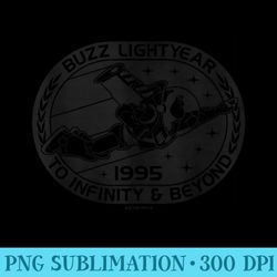 disney pixar toy story buzz lightyear to infinity badge - shirt illustration png