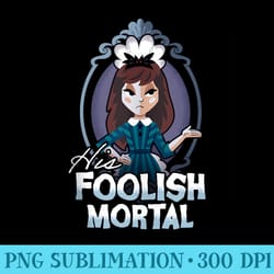 the haunted mansion his foolish mortal female servant - png download icon