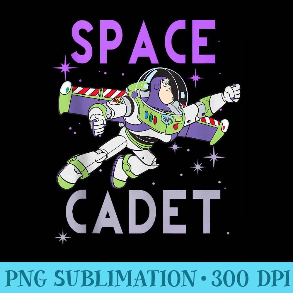 Disney Pixar Toy Story Buzz Lightyear Space Cadet Portrait - Shirt Illustration PNG - Create with Confidence