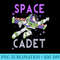 Disney Pixar Toy Story Buzz Lightyear Space Cadet Portrait - Shirt Illustration PNG - Create with Confidence