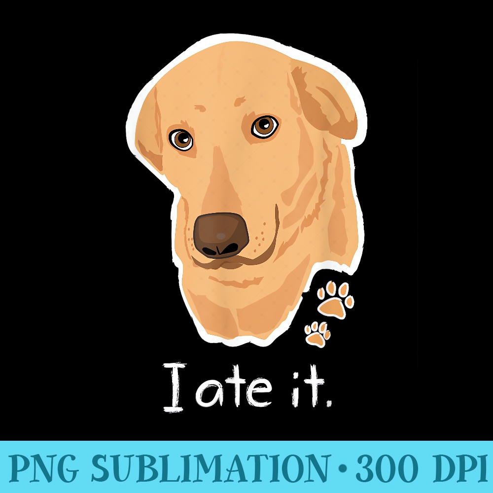 Cute Golden Yellow Lab T  Labrador Face Dog Labby - Download Shirt PNG - Unique And Exclusive Designs