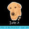 Cute Golden Yellow Lab T  Labrador Face Dog Labby - Download Shirt PNG - Unique And Exclusive Designs