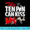 The Ten Pin Can Kiss My Ass Donkey Bowling - Free PNG Download - Fashionable and Fearless