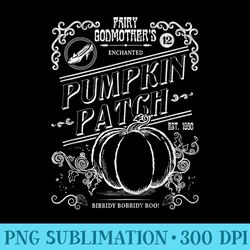 disney cinderella fairy godmothers pumpkin patch poster - download high resolution png