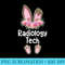 Radiology Tech Easter, Xray radiographer rad tech Squad - Shirt Image Download - Perfect for Sublimation Mastery