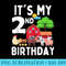 Its My 2nd Birthday 2 Years Old Farm Animals Theme for - PNG Graphics Download - High Resolution And Print-Ready Designs