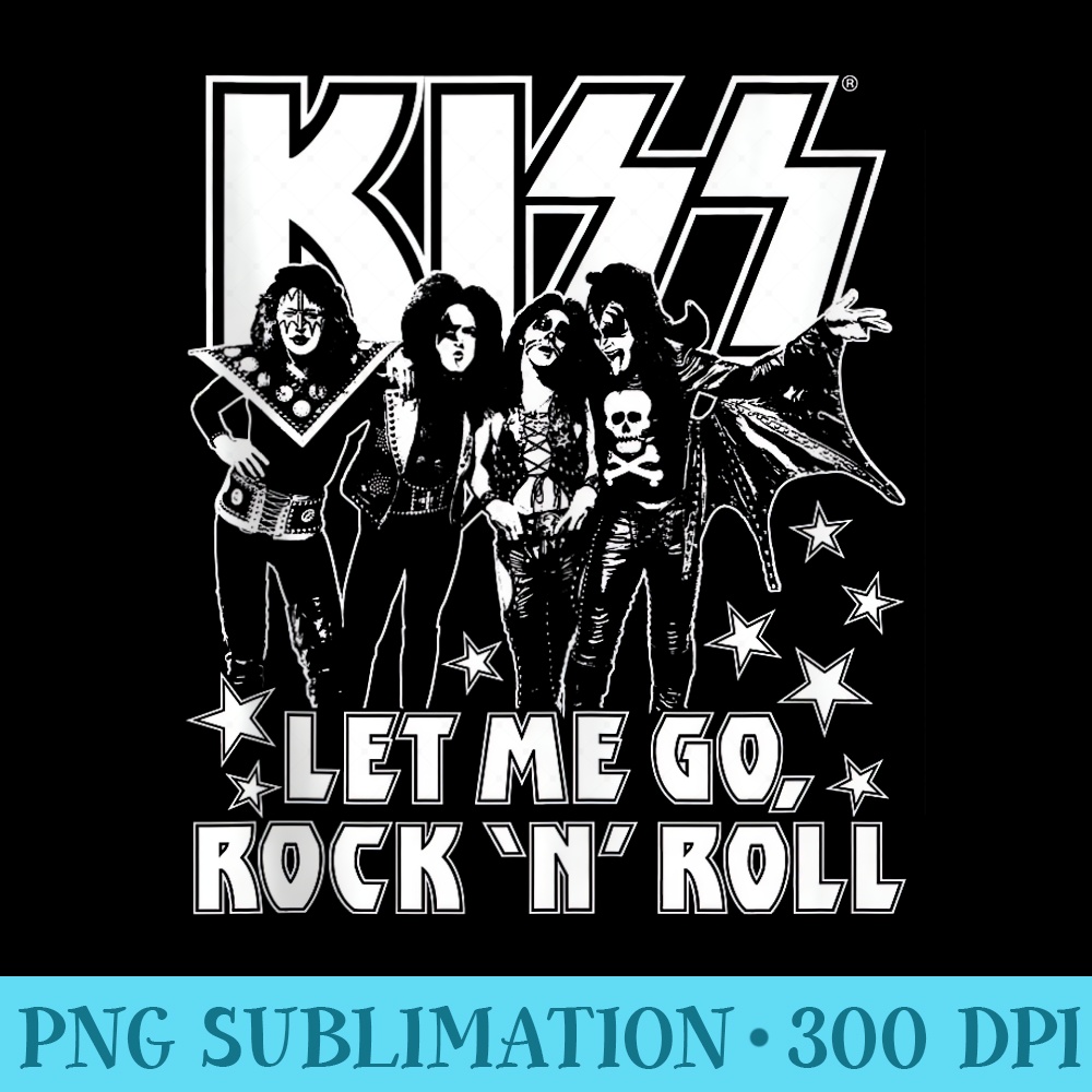 KISS Let Me Go - Download Transparent PNG Images - Lifetime Access To Purchased Files