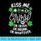 s Kiss Me Im A Nurse or Irish or Drunk or Whatever Lucky RN - Sublimation backgrounds PNG - Add a Festive Touch to Every Day