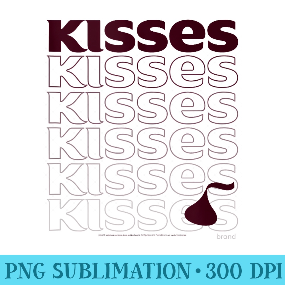 Hersheys Kisses Chocolate Name Stack - PNG Download Website - Versatile And Customizable Designs