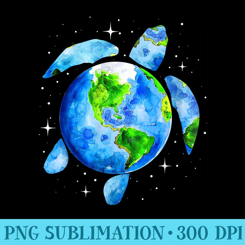 Earth Day 2022 Restore Save the Planet Earth Sea Turtle Art - PNG Download Website - Boost Your Success with this Inspirational PNG Download