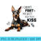 Doberman Dog I Didnt Fart My Butt Blew You A Kiss, Funny - Unique PNG Artwork - Versatile And Customizable Designs