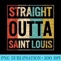 straight outta saint louis st. louis baseball fathers day - png download gallery